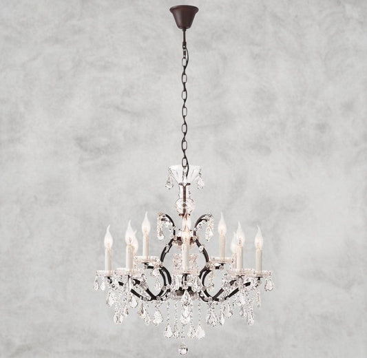 1920s Roco Round Chandelier 18" 28" 33" 40" 60" 101"