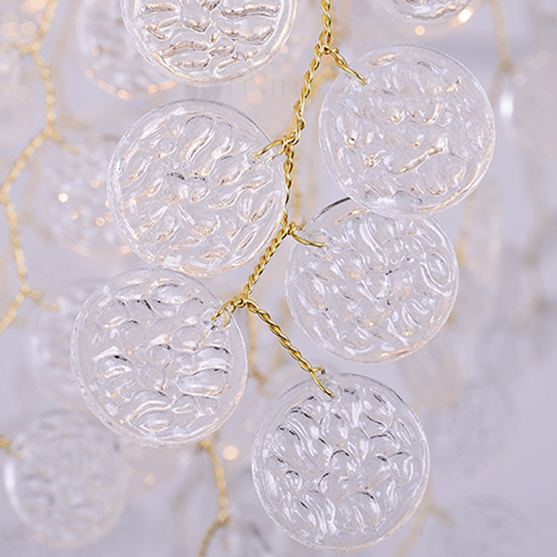 Elliie Modern Crystal Branch Chandelier