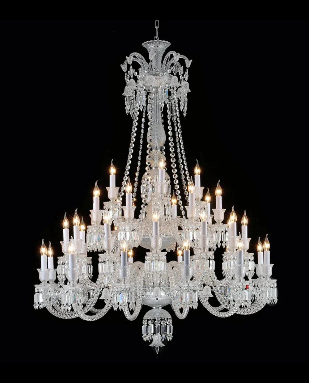 36 Lights Baccarat Crystal Chandelier