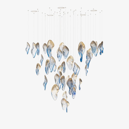 Ocean Drift Blown Glass Customize Chandelier
