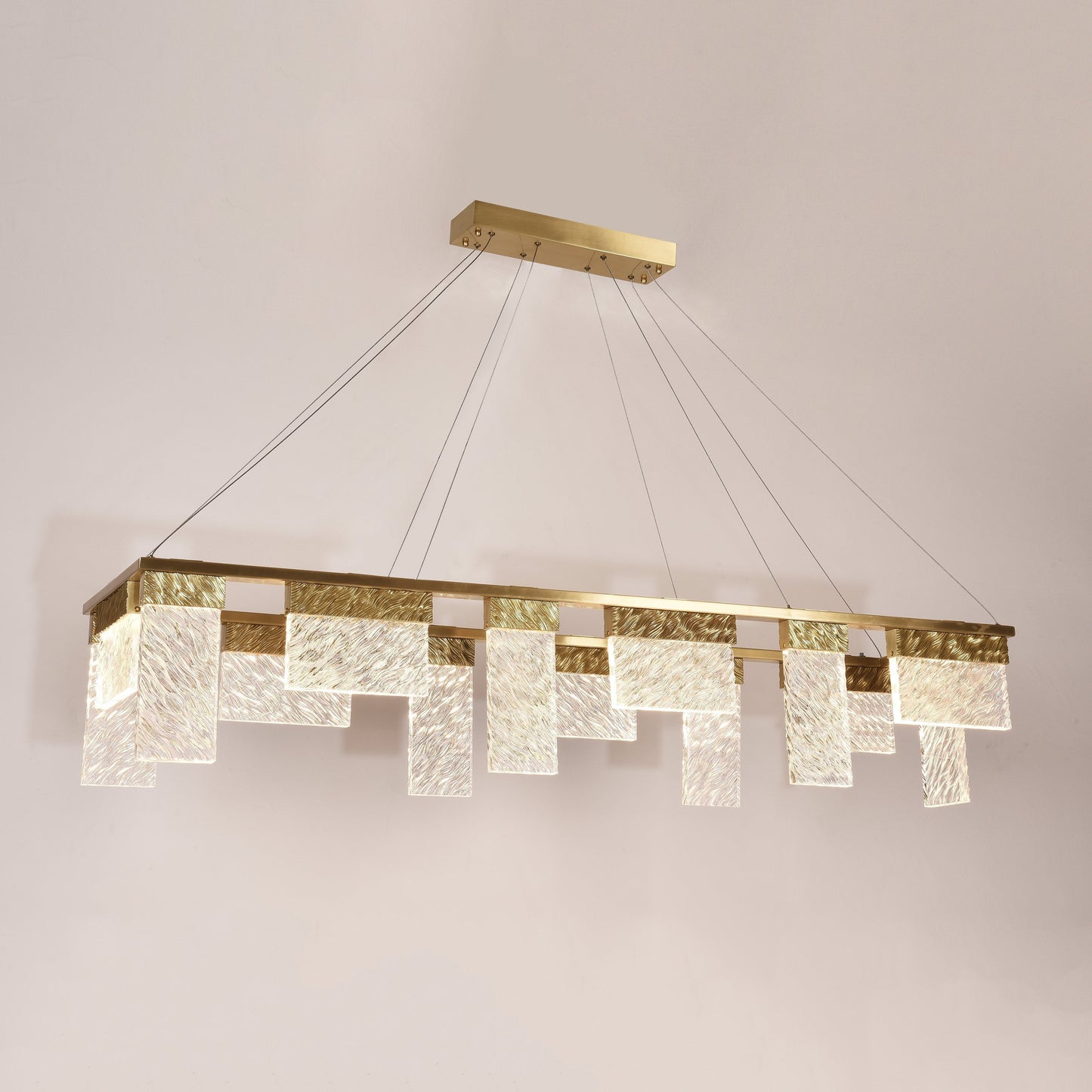 Aimmee LED Rectangle Chandelier