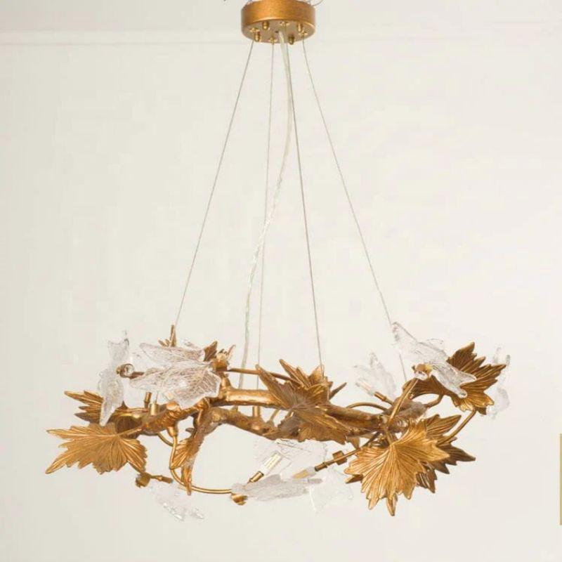 Mapple Leaf Branch Chandelier