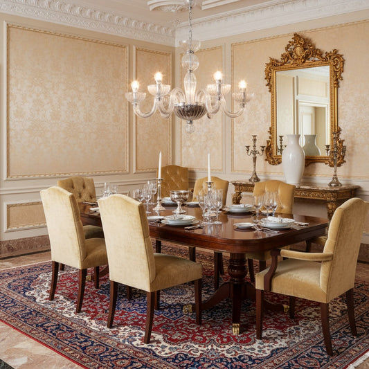 Transparent Ares Murano Glass Chandelier