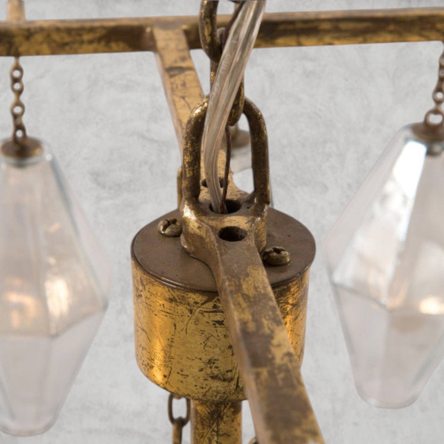 Adeeline 8 Light Glass Chandelier