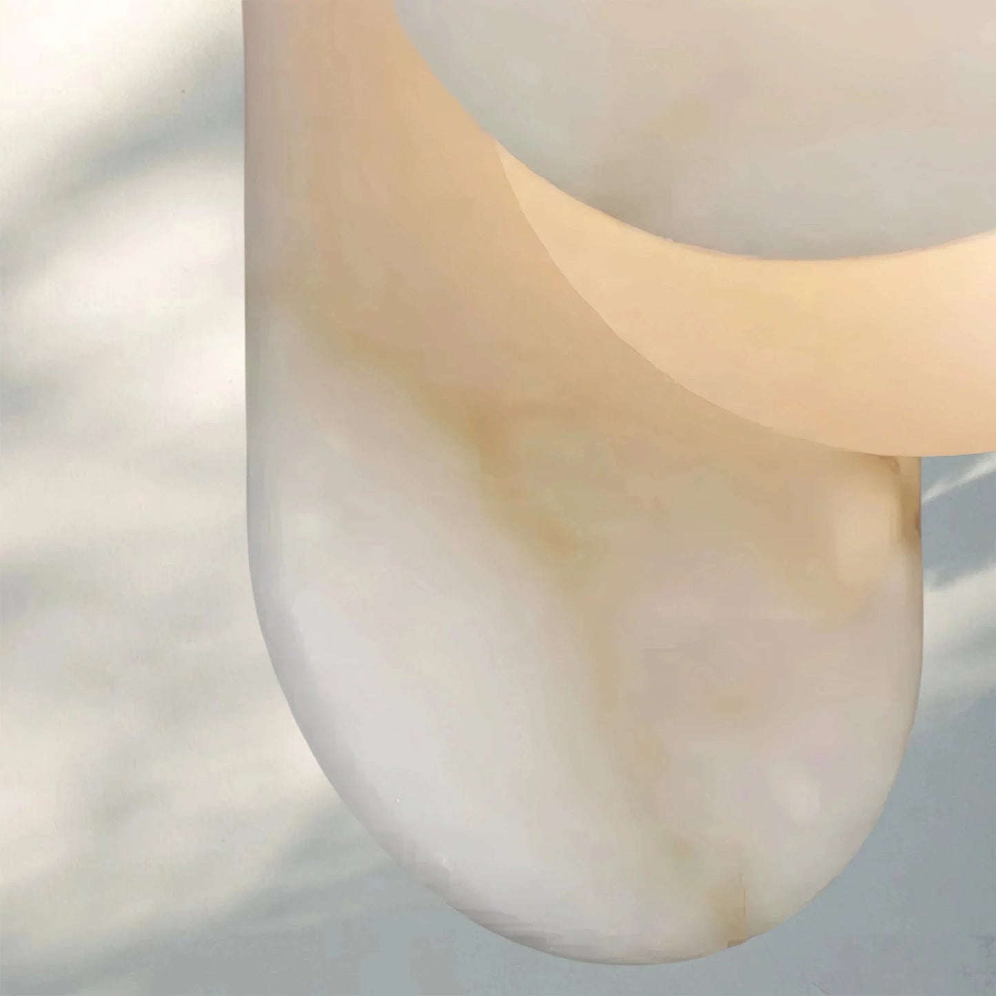 Alabaster Megalith Single Pendant