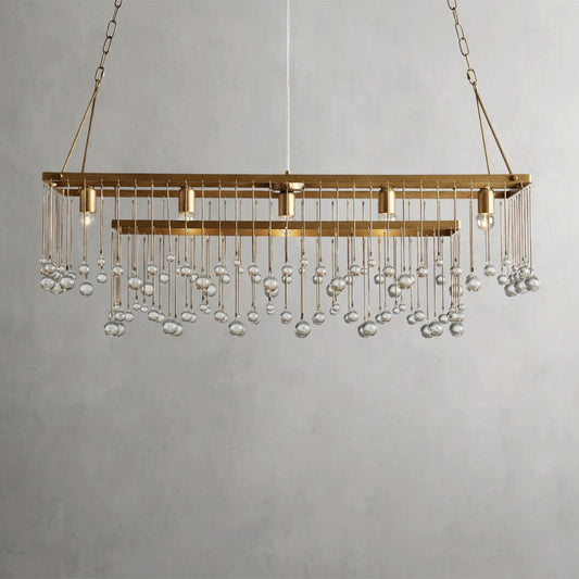 Aubrey Rectangular Chandelier 47", 60"