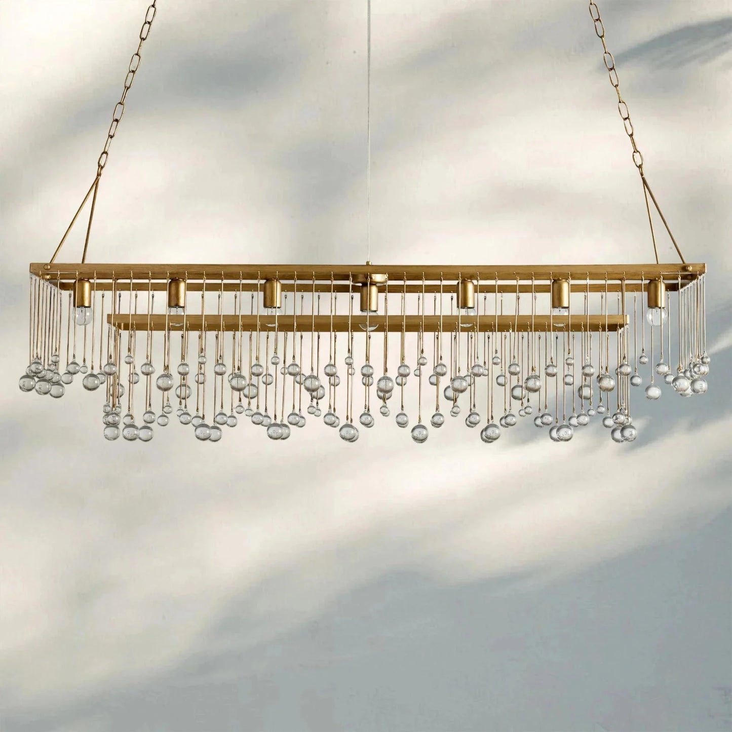 Aubrey Rectangular Chandelier 47''60''