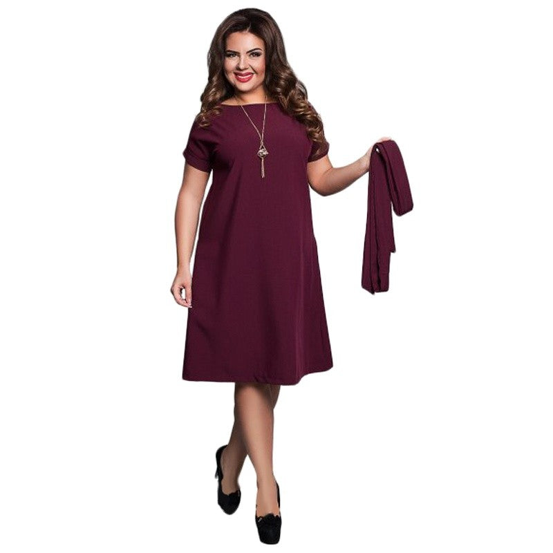 Aurra Plus Curve Dress
