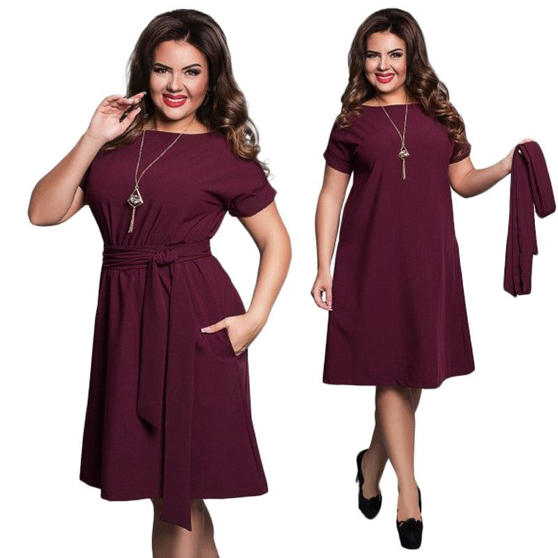 Aurra Plus Curve Dress