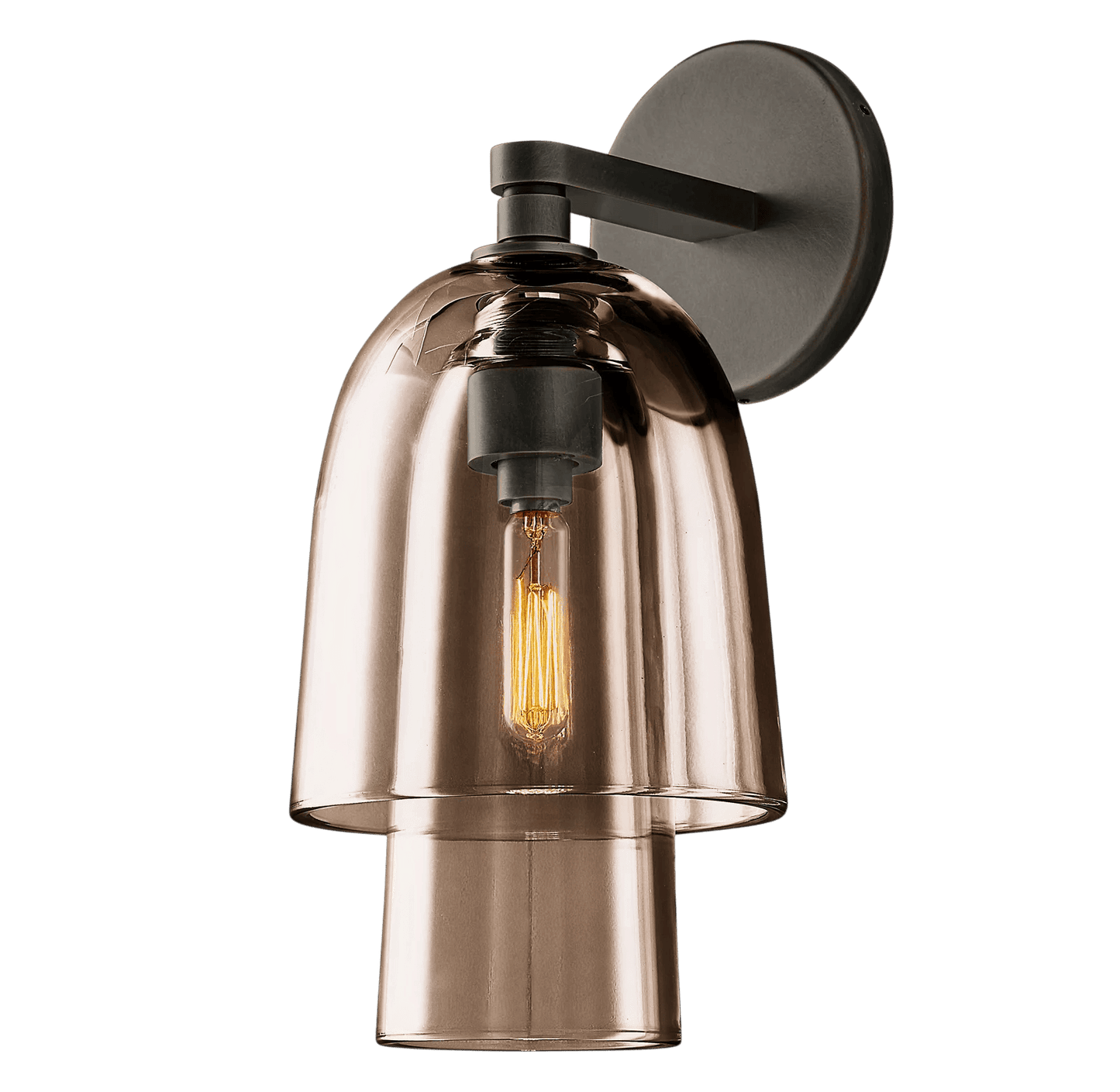 Blom Glass Flute Sconce