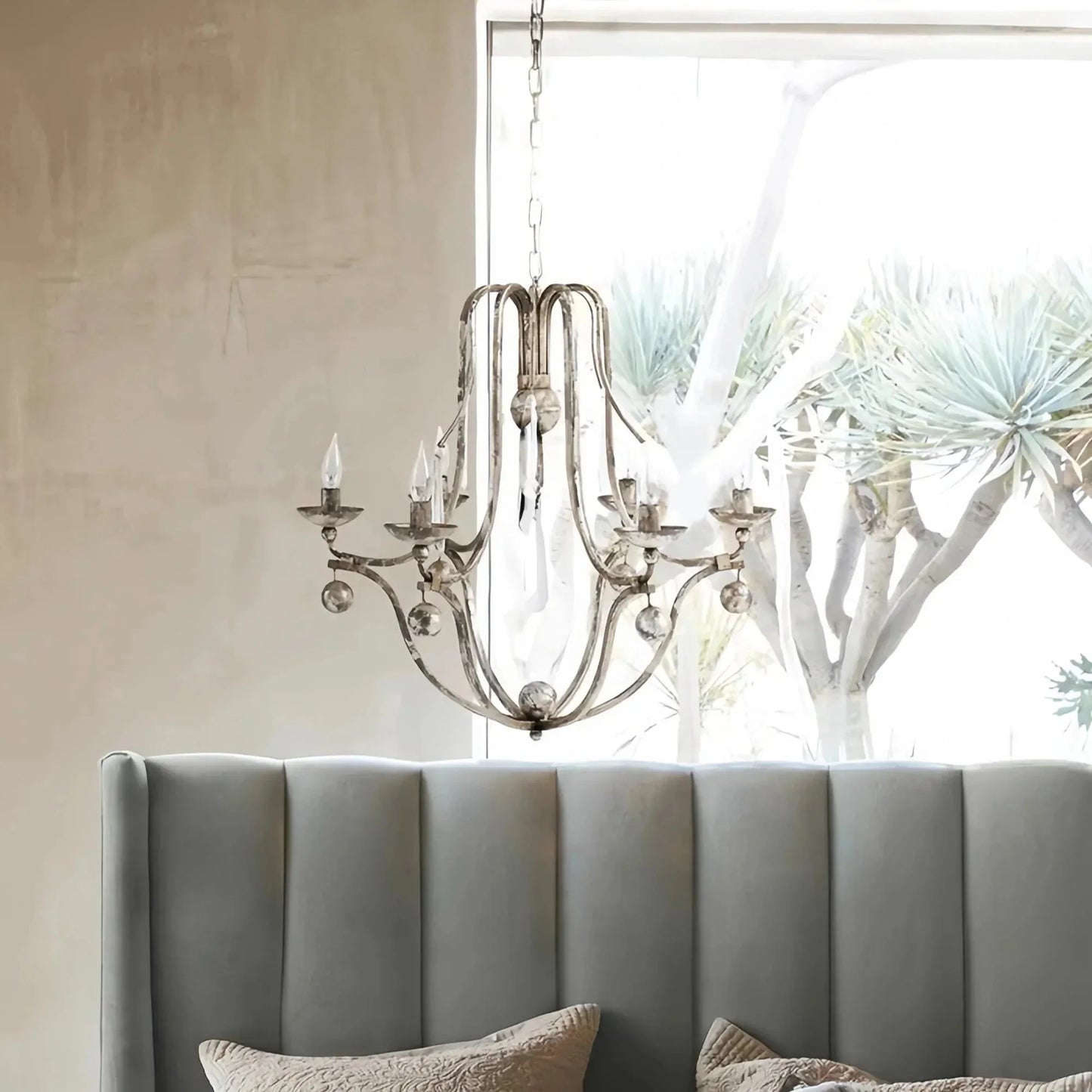 Bonitai Chandelier- Silver