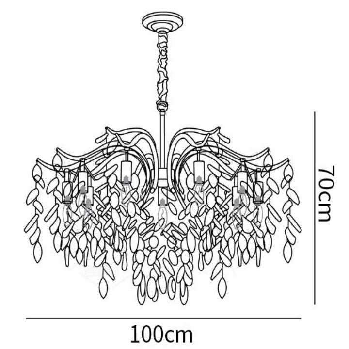BU Dorale Modern Chandelier