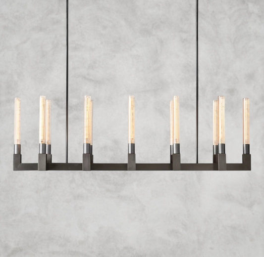 Cannele Linear Chandelier 55", 67"