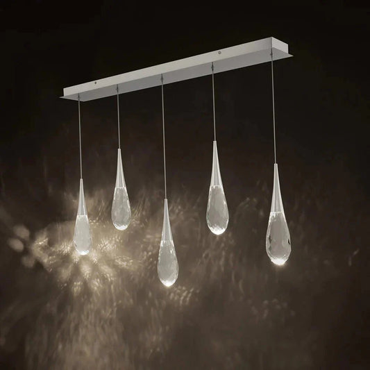Hellebore Linear LED Multi Pendant Light