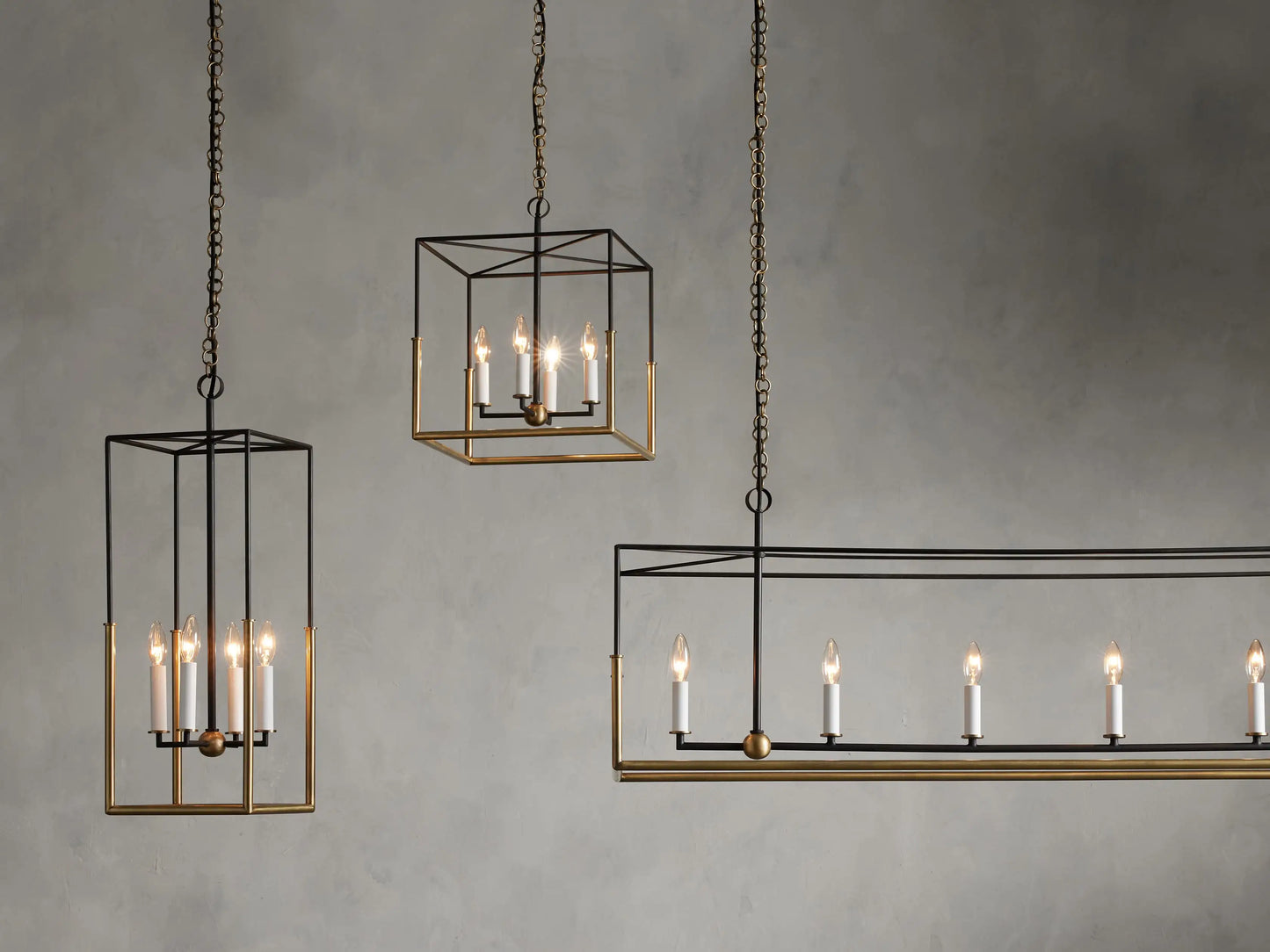 Holt Linear Chandelier 43", 55"