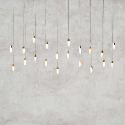 Leo Chandelier-20 Drop Rectangle