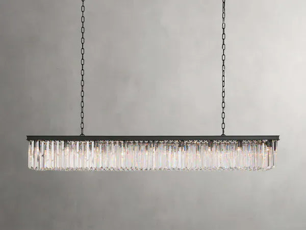 Leyland Rectangular Chandelier 60", 71.5"