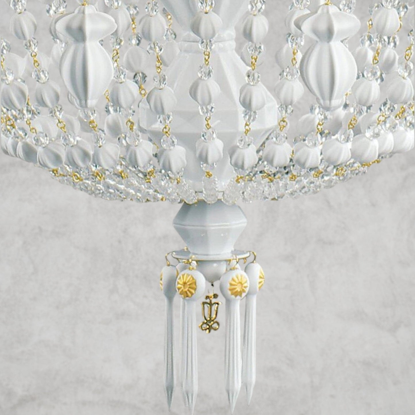 Lladro Winter Palace 12-Lights Chandelier