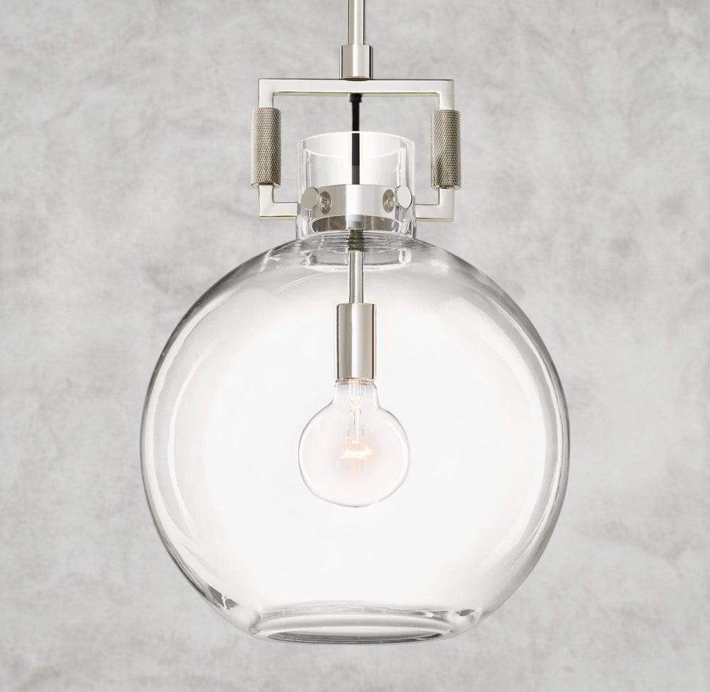 MACHINIST GLASS GLOBE PENDANT 10", 14", 18"