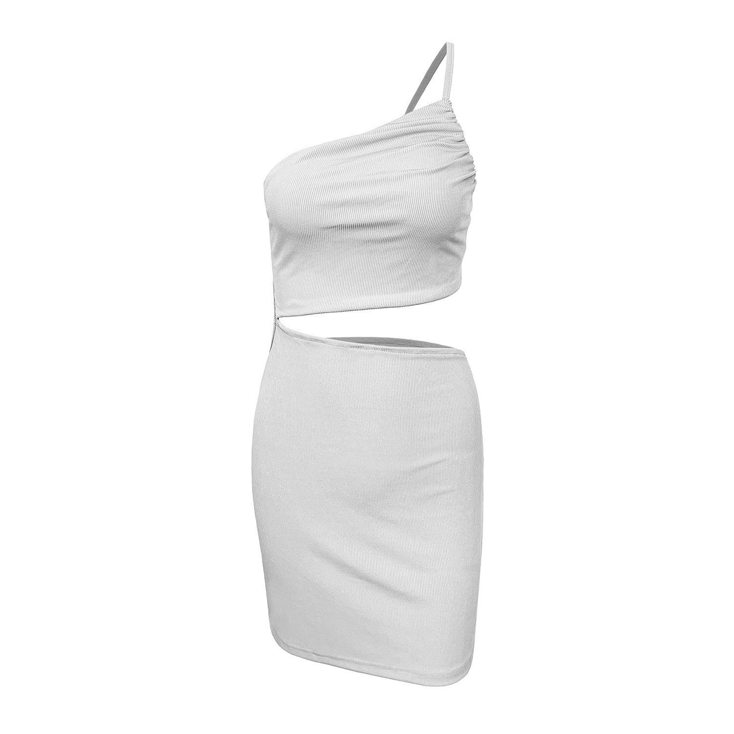 Nalia Drawstring Slip Dress
