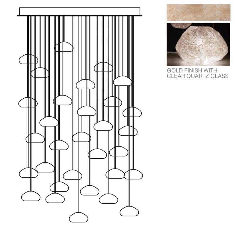 Natural Inspirations 30 Light Chandelier