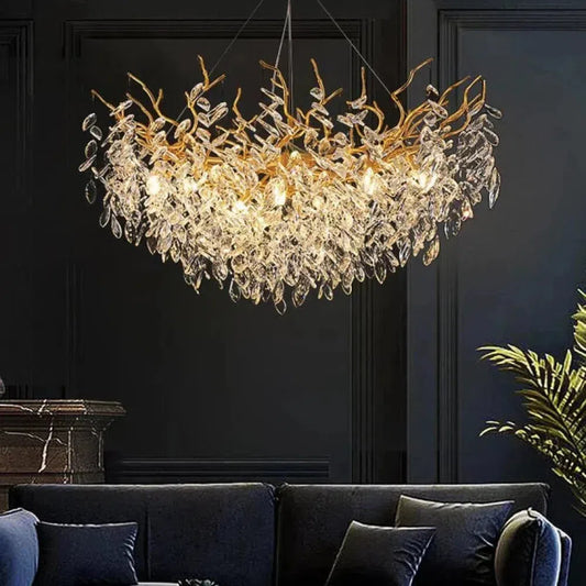 Renatta Crystal Branch Chandelier