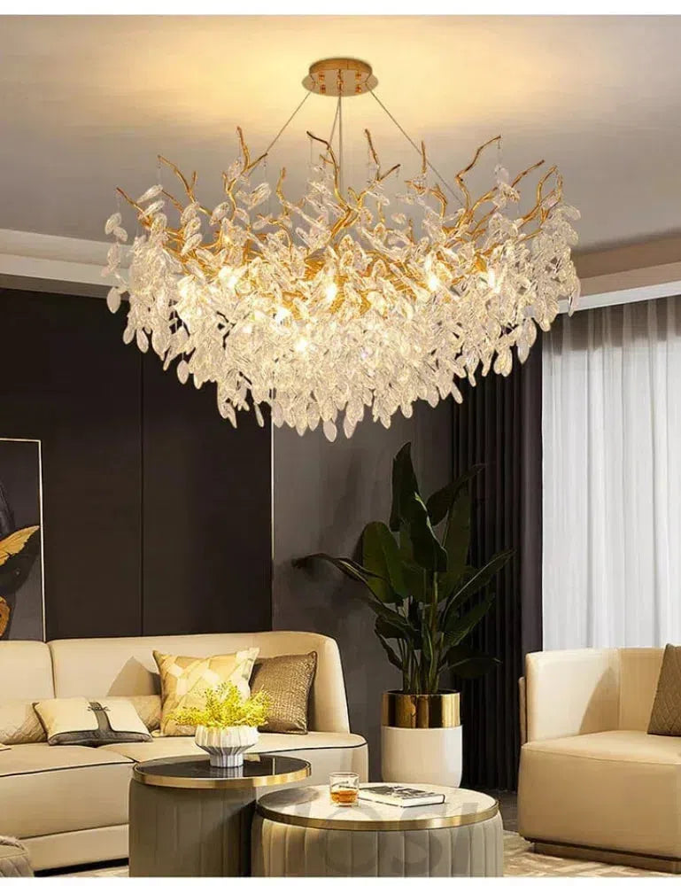 Renatta Crystal Branch Chandelier
