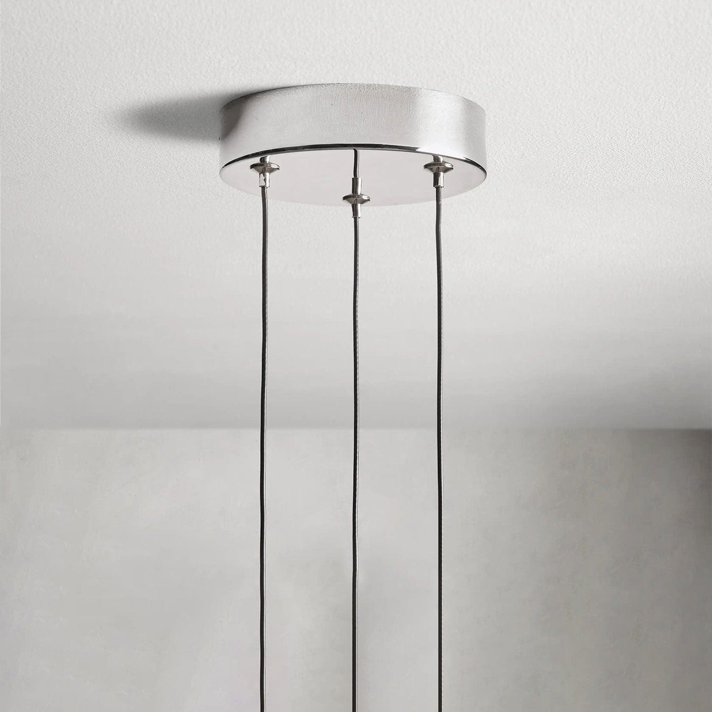 Soltaire Cluster Pendant