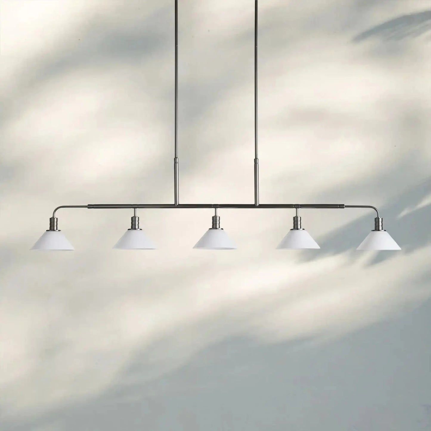 Theron Glass Linear Chandelier