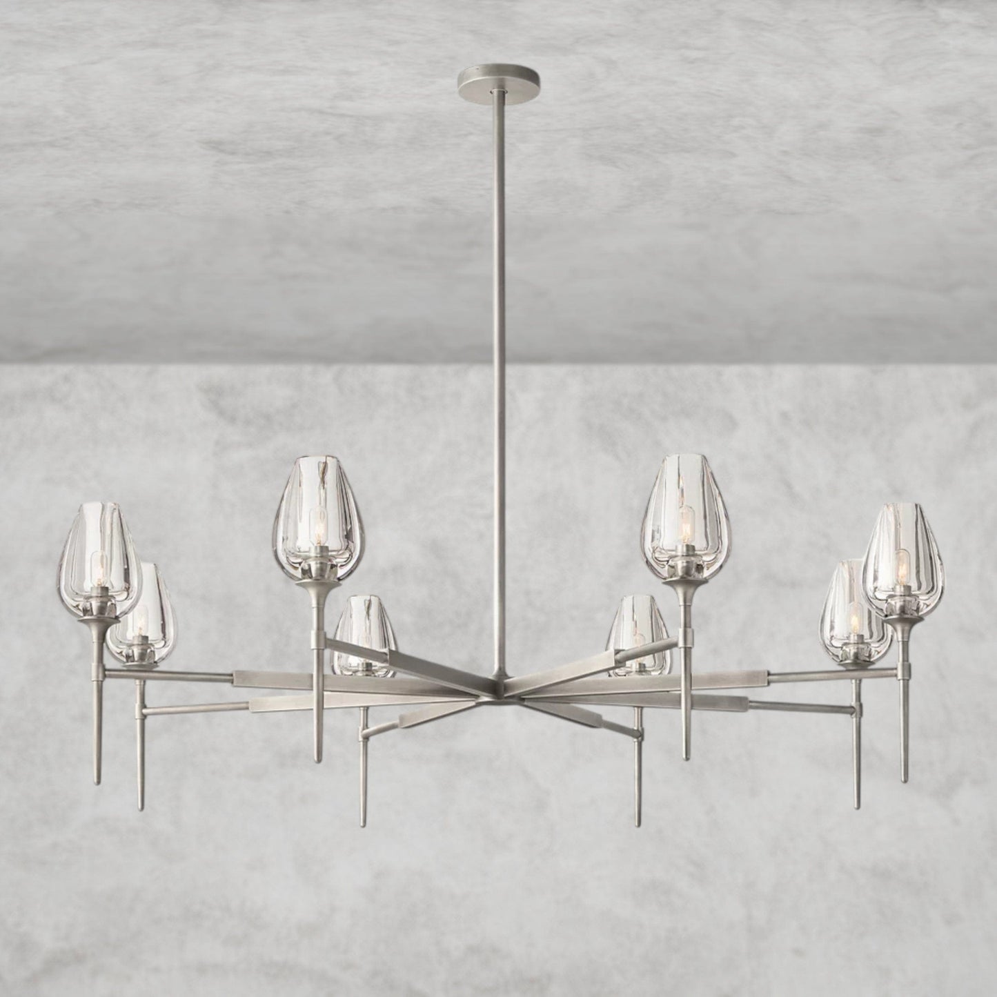 TULIP ROUND CHANDELIER 27", 42", 54"