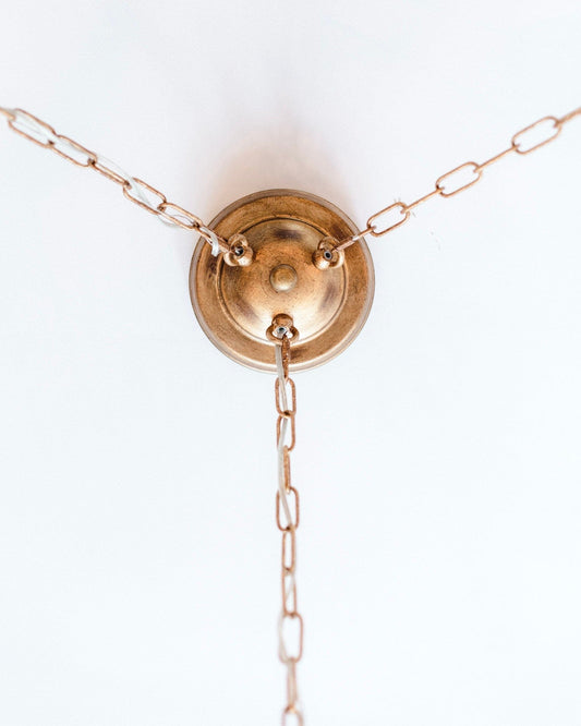 Veyla Spherical Twelve-Light Quartz Chandelier