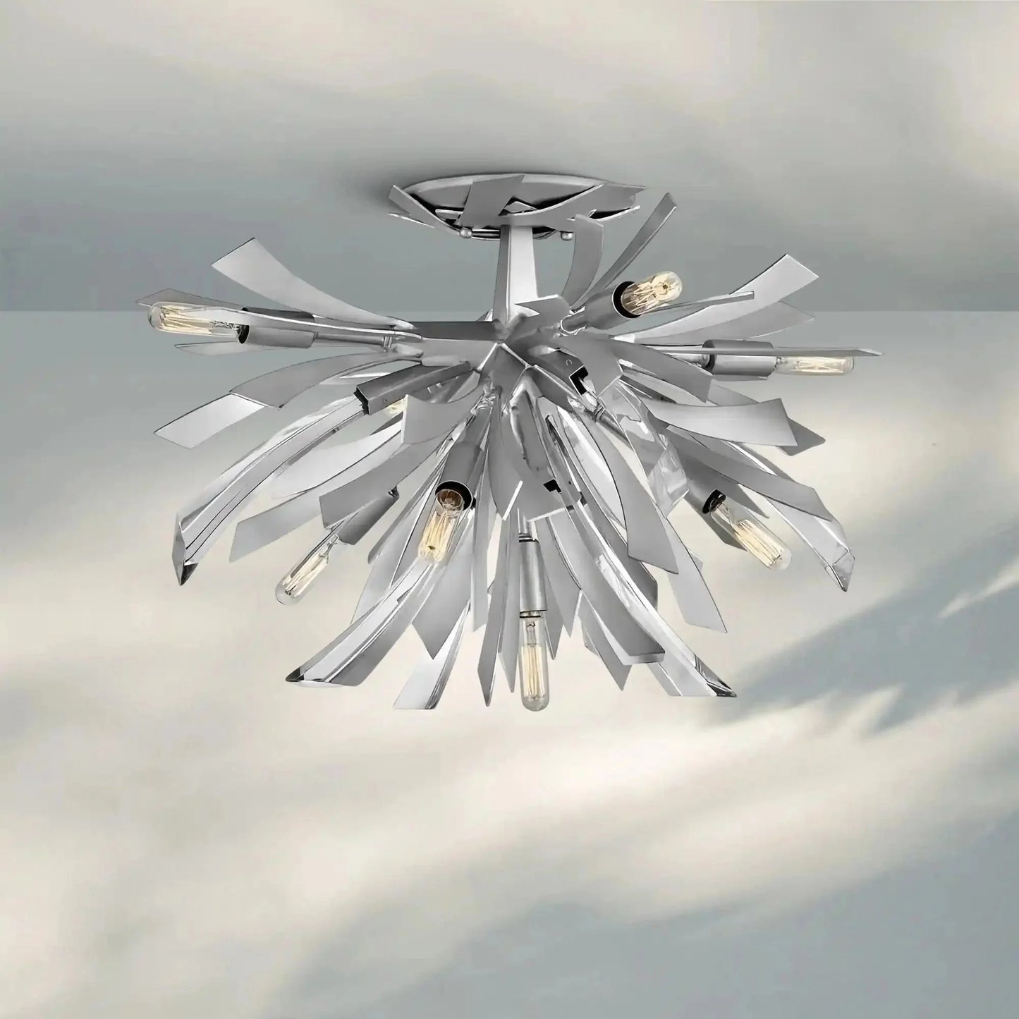 Vida Large Semi-Flush Mount