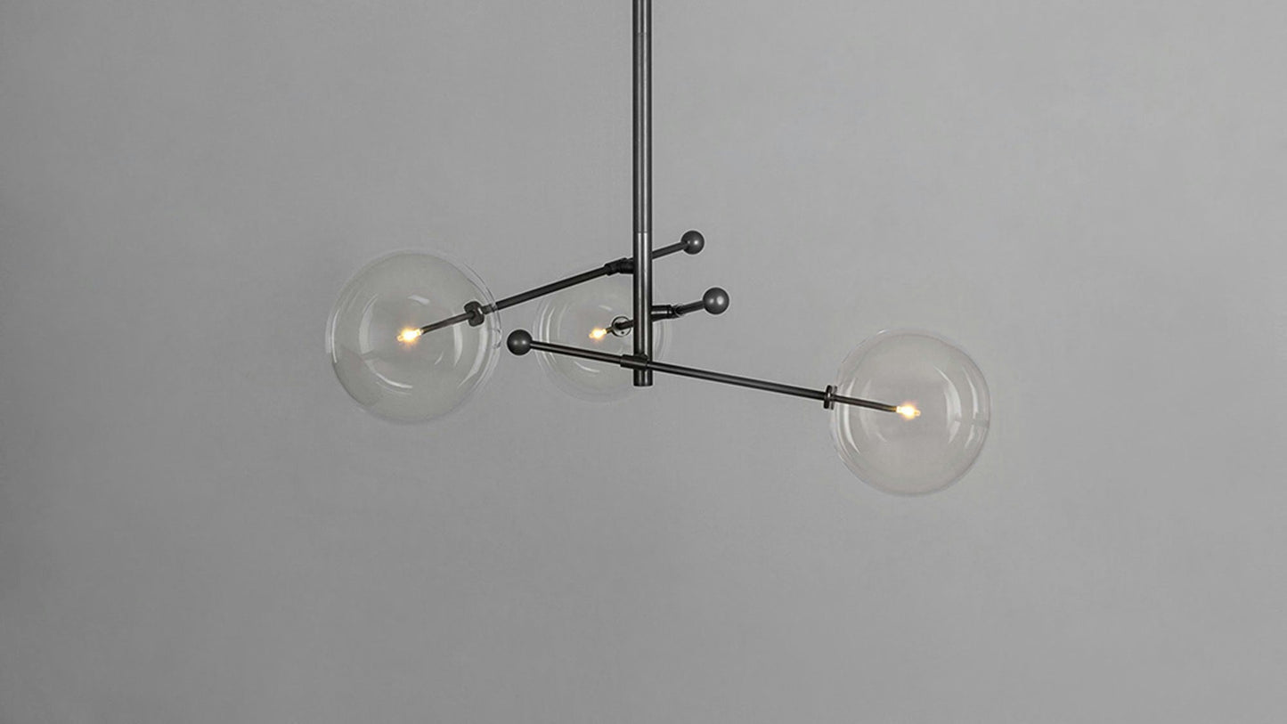 RD 15 3 Arms Chandelier