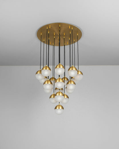 Molecule Cluster Chandelier 19