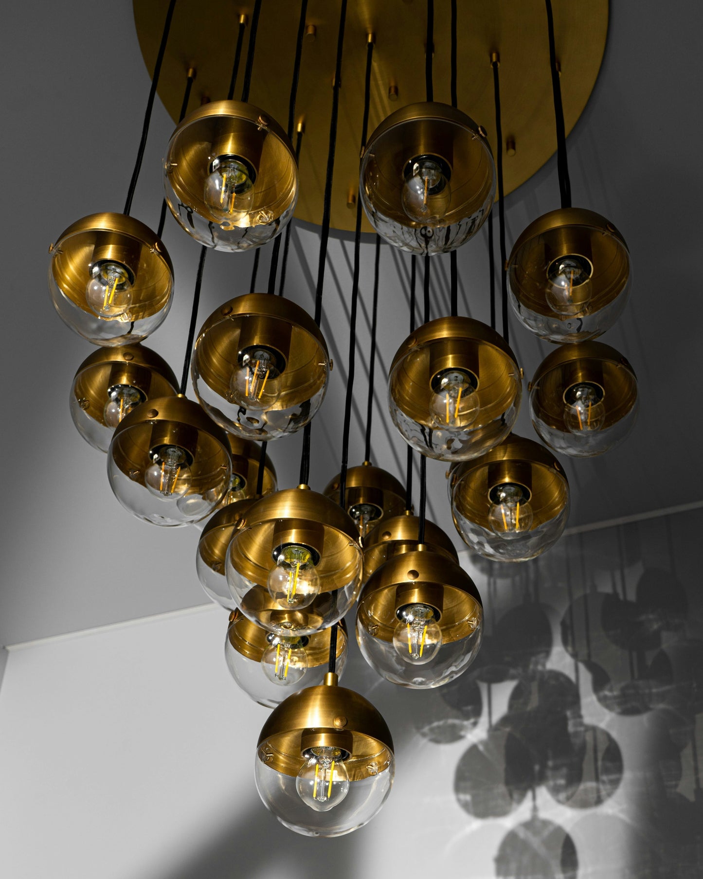 Molecule Cluster Chandelier 19