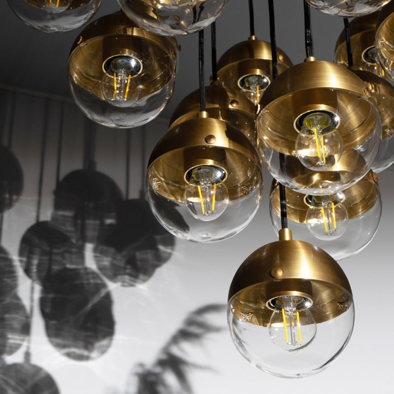 Molecule Cluster Chandelier 19