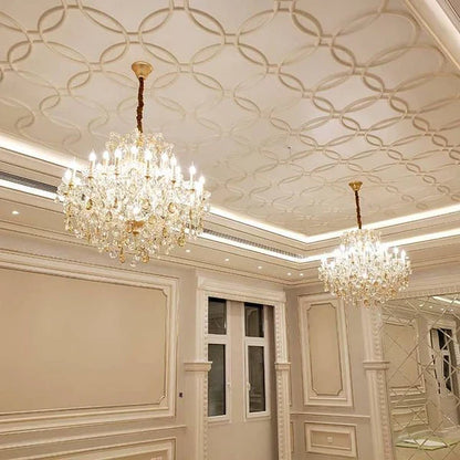 Allumage Extra Wide Classic Crystal Chandelier
