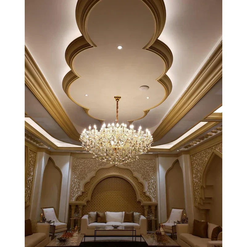 Allumage Extra Wide Classic Crystal Chandelier