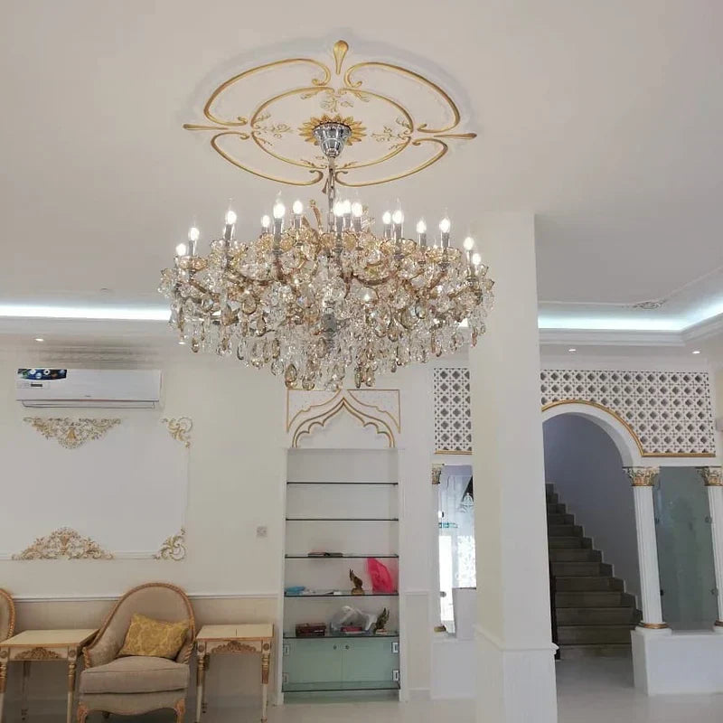Allumage Extra Wide Classic Crystal Chandelier