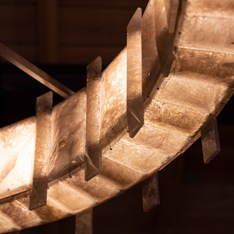Saturn chandelier