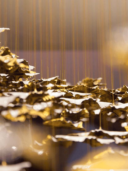 Leaf Twisted Sculptural Customize Chandelier