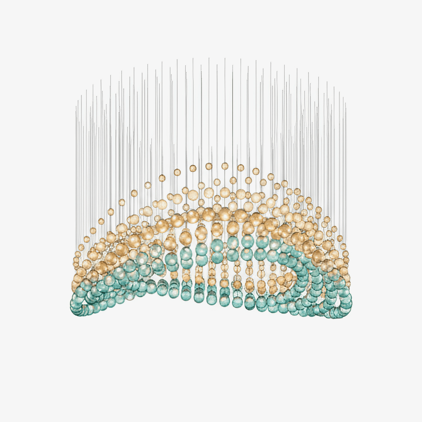 Peaarl Curtain Chandelier