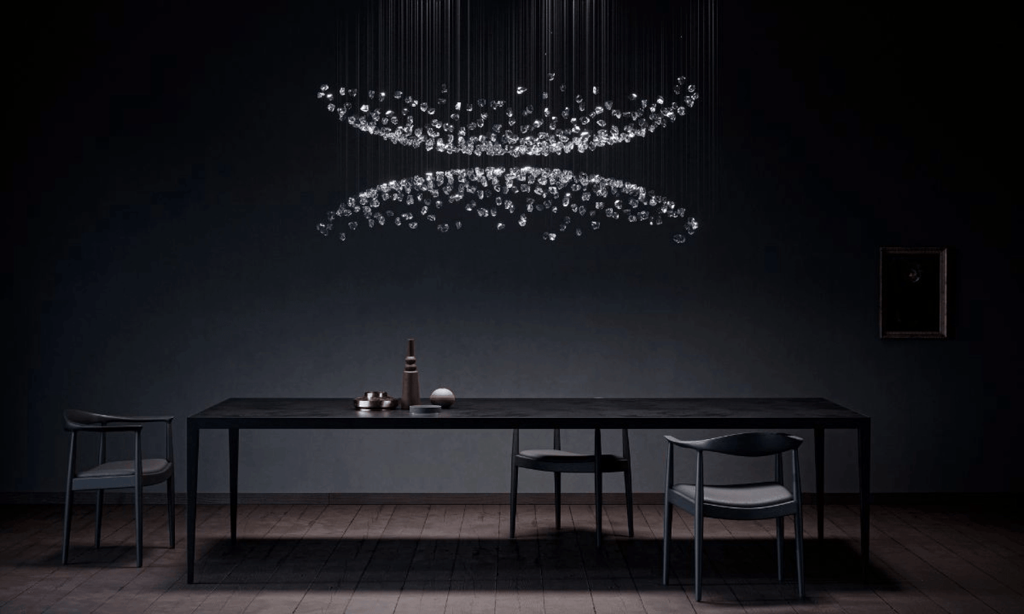 Raw Crystal Customize Chandelier