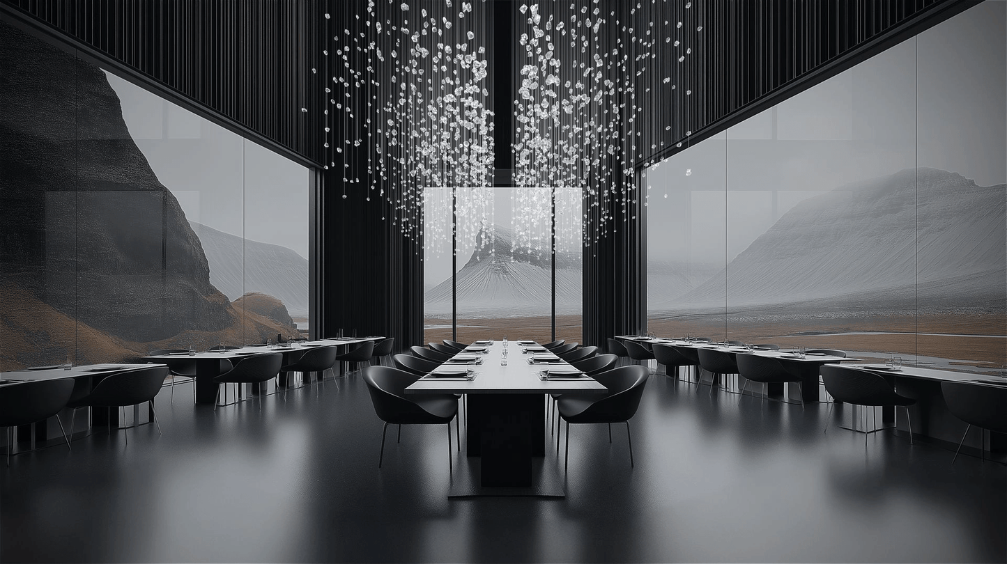 Raw Crystal Customize Chandelier