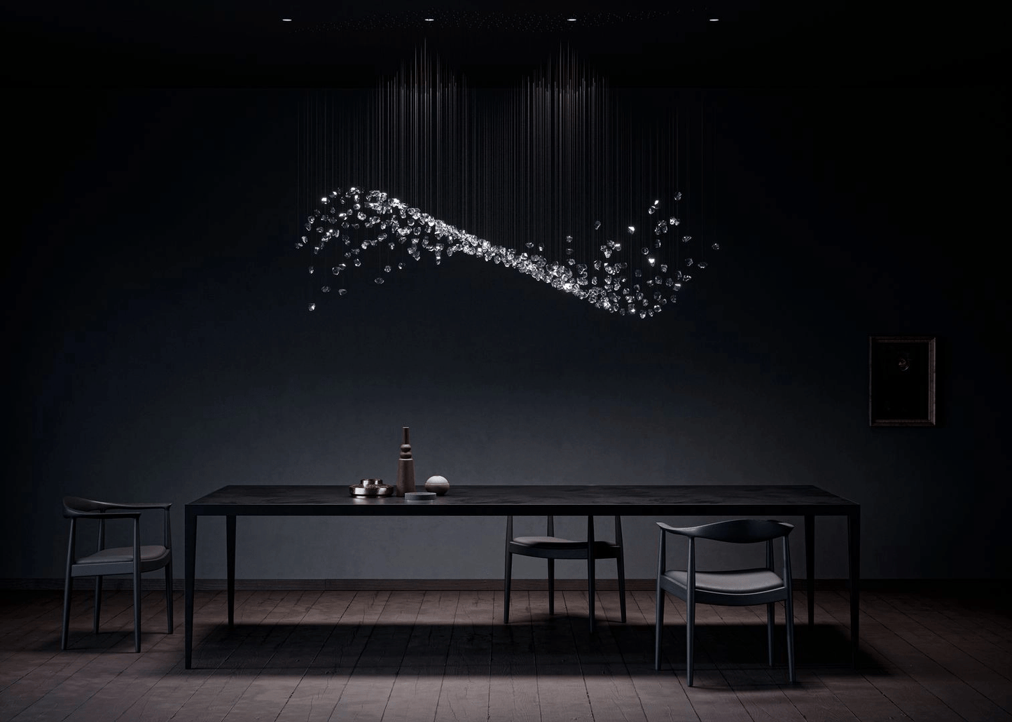 Raw Crystal Customize Chandelier