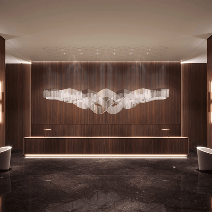 Diaamond Cloud Chandelier