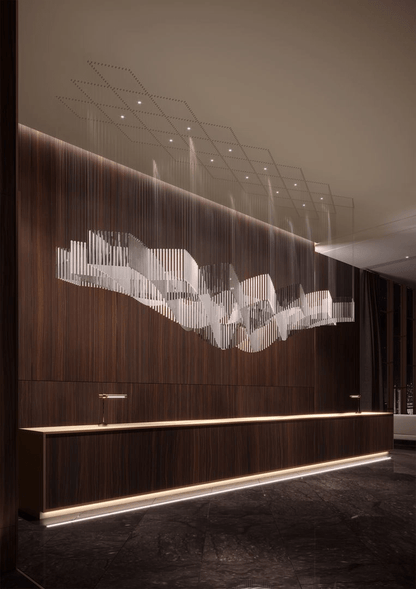 Diaamond Cloud Chandelier