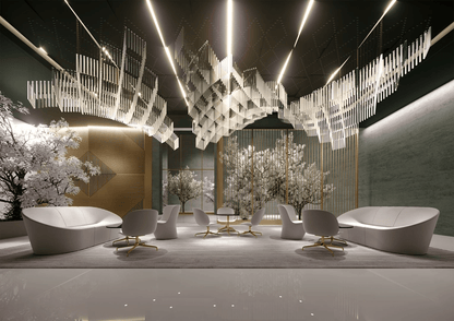 Diaamond Cloud Chandelier