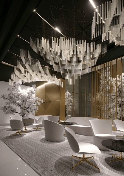 Diaamond Cloud Chandelier