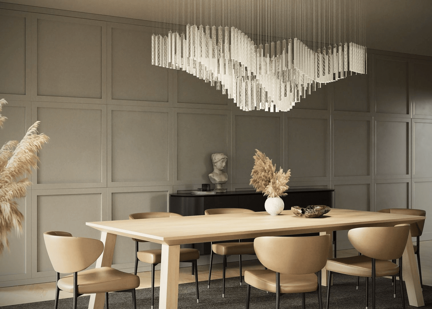 Diaamond Cloud Chandelier